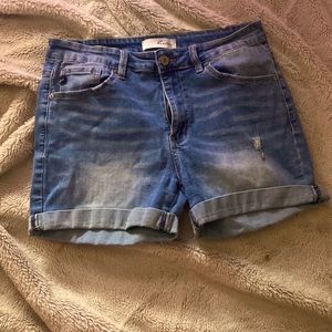 Kancan denim shorts